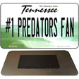 Number 1 Predators Fan Novelty Metal Magnet M-13562