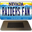 Raiders Fan Nevada Novelty Metal Magnet M-13584