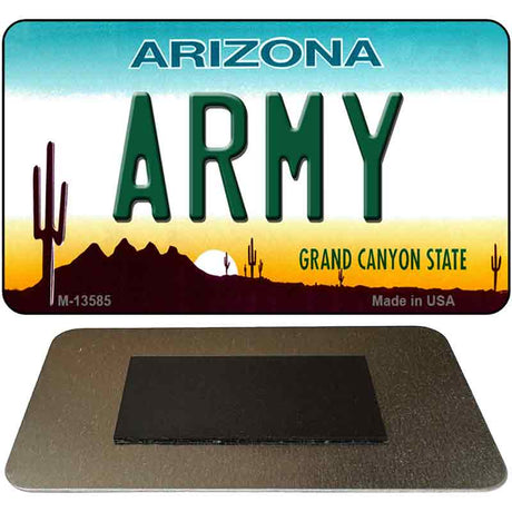 Army Arizona Novelty Metal Magnet M-13585