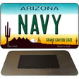 Navy Arizona Novelty Metal Magnet M-13586