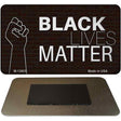 Black Lives Matter Fist Brick Novelty Metal Magnet M-13603