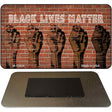 Black Lives Matter Fists Novelty Metal Magnet M-13604