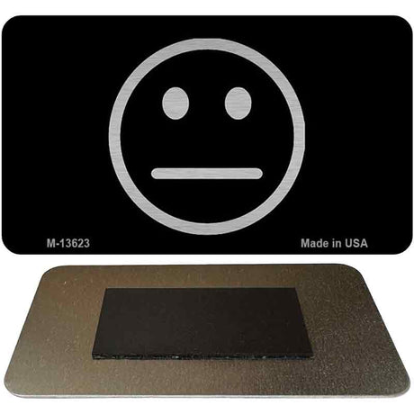 Meh Black Novelty Metal Magnet M-13623