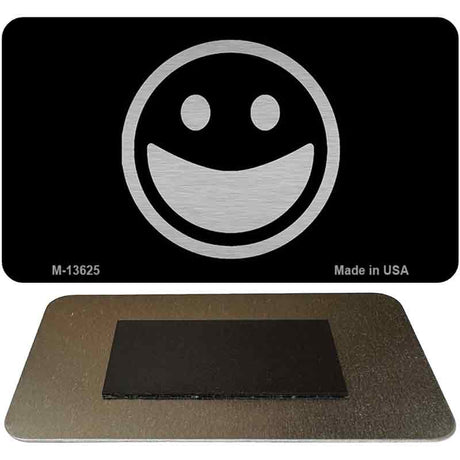 Happy Black Novelty Metal Magnet M-13625