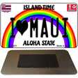 I Heart Maui Novelty Metal Magnet M-13631