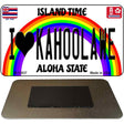 I Heart Kahoolawe Novelty Metal Magnet M-13637