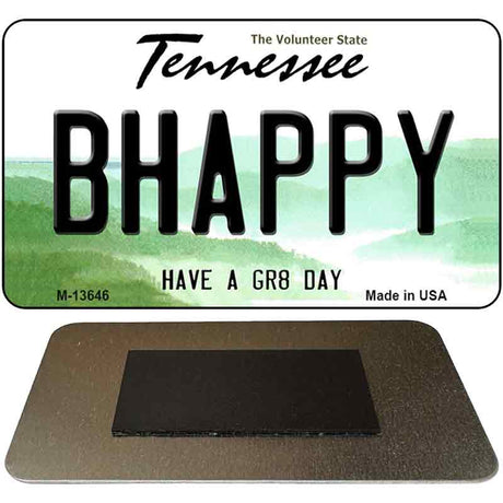 Be Happy Novelty Metal Magnet M-13646