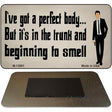 Body in The Trunk Novelty Metal Magnet M-13681