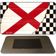 Alabama Racing Flag Novelty Metal Magnet M-13686