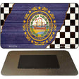 New Hampshire Racing Flag Novelty Metal Magnet M-13714