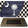 South Carolina Racing Flag Novelty Metal Magnet M-13725