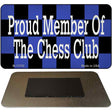 Chess Club Member Novelty Metal Magnet Tag M-13750