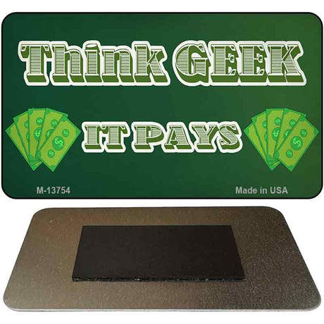 Think Geek Novelty Metal Magnet Tag M-13754