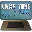 Lake Time Novelty Metal Magnet Tag M-13771