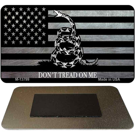 Dont Tread On Me American Flag Novelty Metal Magnet