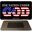 One Nation Under God Novelty Metal Magnet M-137