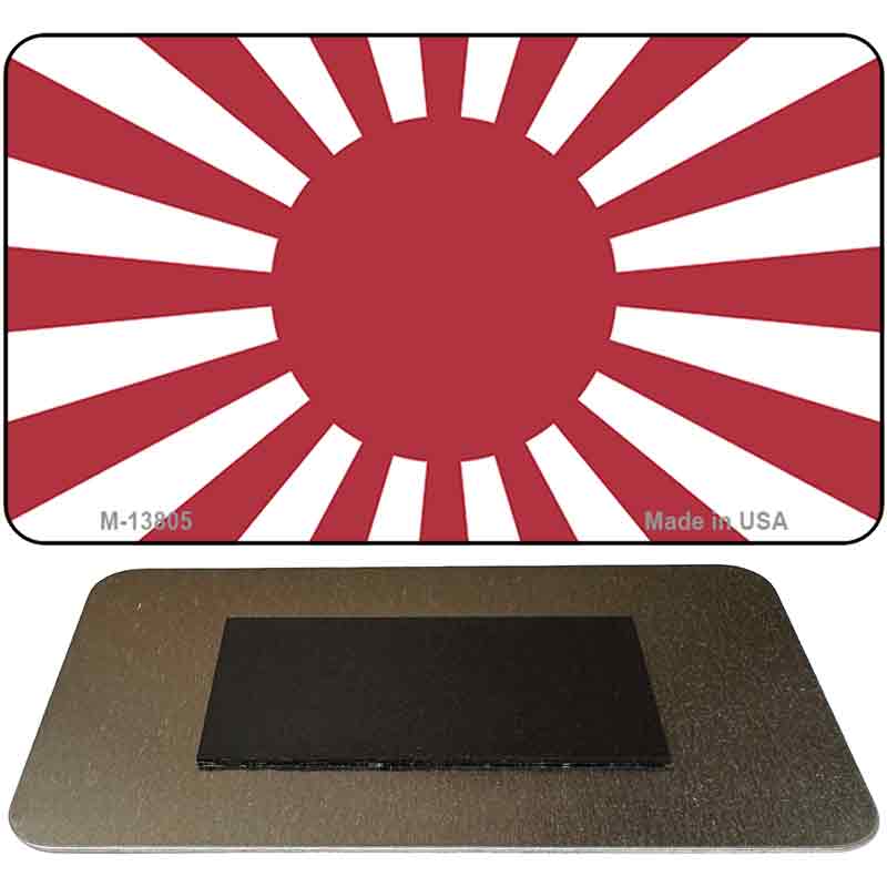 Rising Sun Japan Novelty Metal Magnet