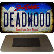 Deadwood South Dakota Rusty Novelty Metal Magnet