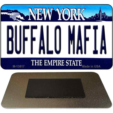 Buffalo Mafia New York Novelty Metal Magnet