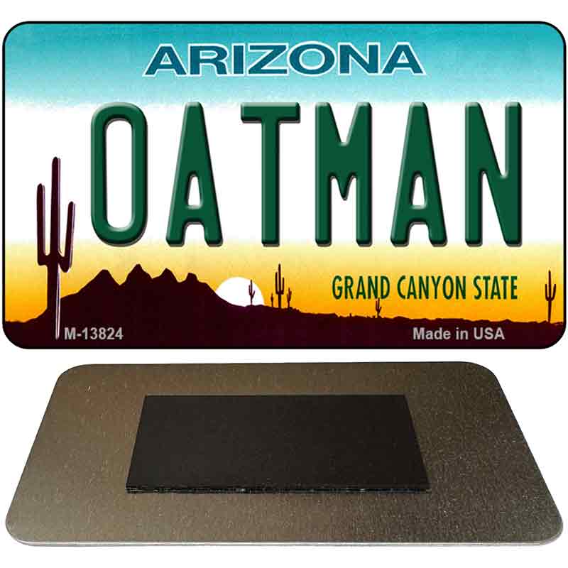 Oatman Arizona Novelty Metal Magnet