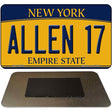 Allen 17 New York Novelty Metal Magnet