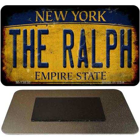 The Ralph New York Rusty Novelty Metal Magnet