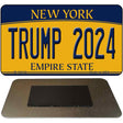 Trump 2024 New York Novelty Metal Magnet