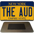 The Aud NY Yellow Novelty Metal Magnet