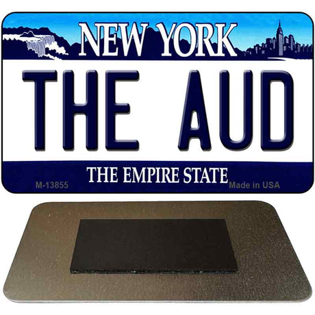 The Aud NY Blue Novelty Metal Magnet