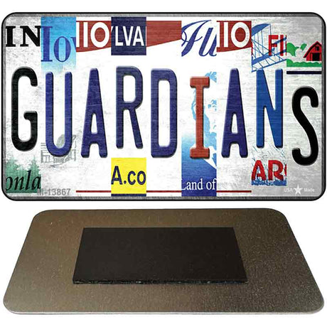 Guardians Strip Art Novelty Metal Magnet