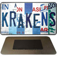 Krakens Strip Art Novelty Metal Magnet