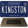 Kingston Tennessee Blue Novelty Metal Magnet