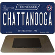 Chattanooga Tennessee Blue Novelty Metal Magnet