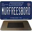 Murfreesboro Tennessee Blue Novelty Metal Magnet