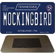 Mockingbird Tennessee Blue Novelty Metal Magnet