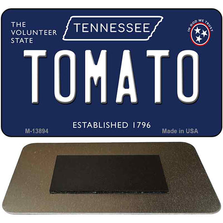 Tomato Tennessee Blue Novelty Metal Magnet