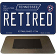 Retired Tennessee Blue Novelty Metal Magnet