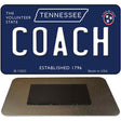 Coach Tennessee Blue Novelty Metal Magnet