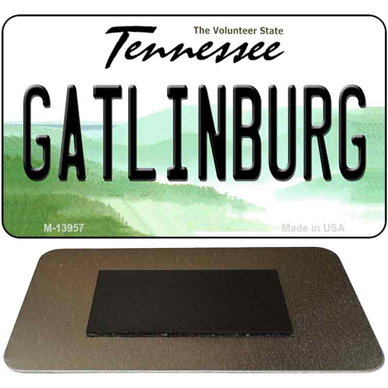 Gatlinburg Tennessee Novelty Metal Magnet