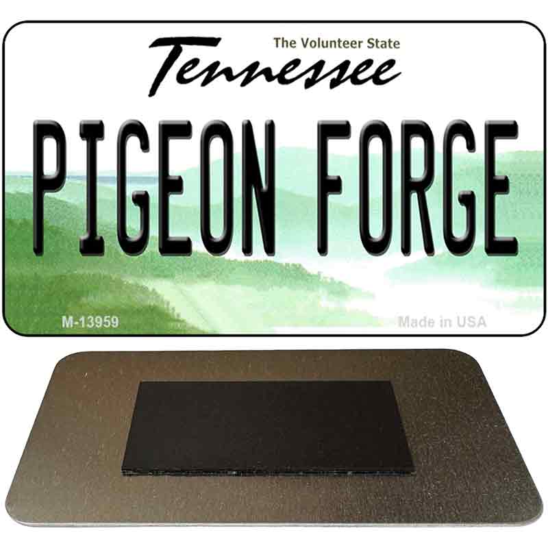 Pigeon Forge Tennessee Novelty Metal Magnet