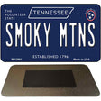 Smoky Mtns Tennessee Blue Novelty Metal Magnet