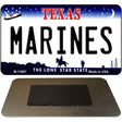 Texas Marines Novelty Metal Magnet