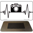 Photography Heart Beat Novelty Metal Magnet