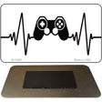 Video Games Heart Beat Novelty Metal Magnet