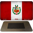 Peru Flag Novelty Metal Magnet M-1399