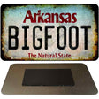 Bigfoot Arkansas Novelty Metal Magnet