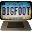 Bigfoot Connecticut Novelty Metal Magnet