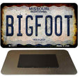 Bigfoot Missouri Novelty Metal Magnet