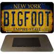 Bigfoot New York Novelty Metal Magnet