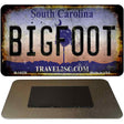 Bigfoot South Carolina Novelty Metal Magnet